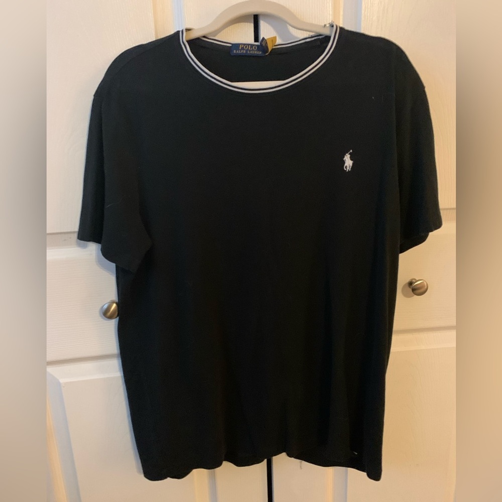Polo Ralph Lauren Mens Tee, Good Condition, Navy, Large